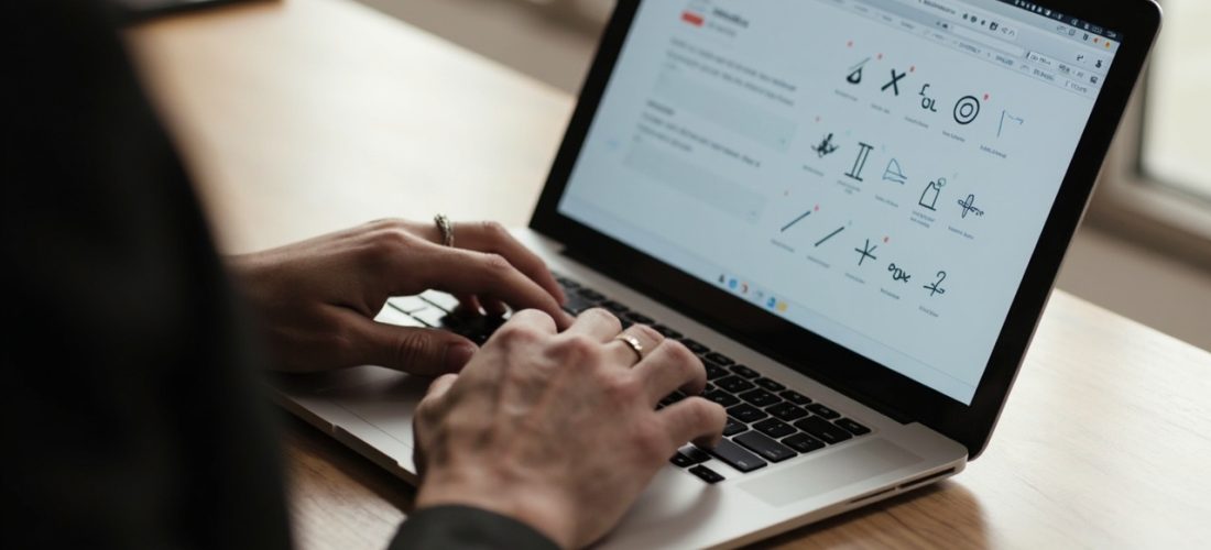 raccourcis clavier mathématiques sur mac: insérez symboles